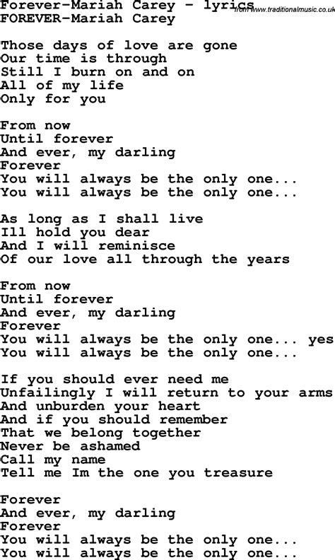 Song lyrics forever forever ever - Forever And Ever, Amen Lyrics: You may think that I'm talking foolish / You've heard that I'm wild and I'm free / You may wonder how I can promise you now / This love, that I feel for you, always ...